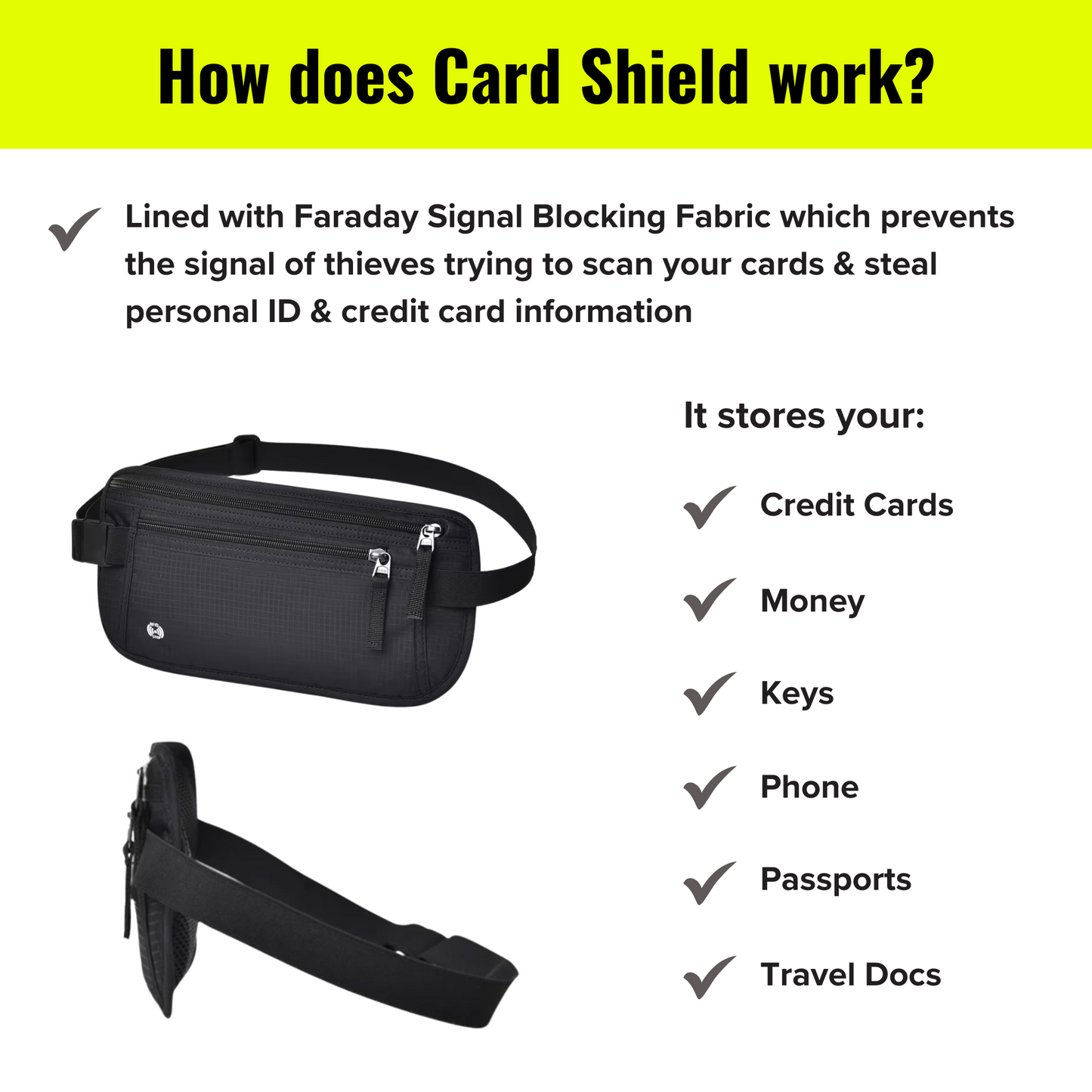 RFID Shield Pouch