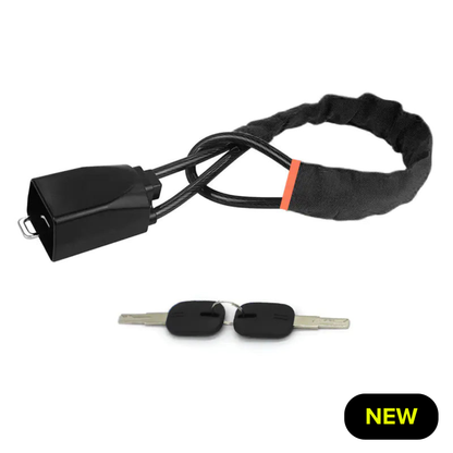 Car Shield Steering Wheel Cable Lock